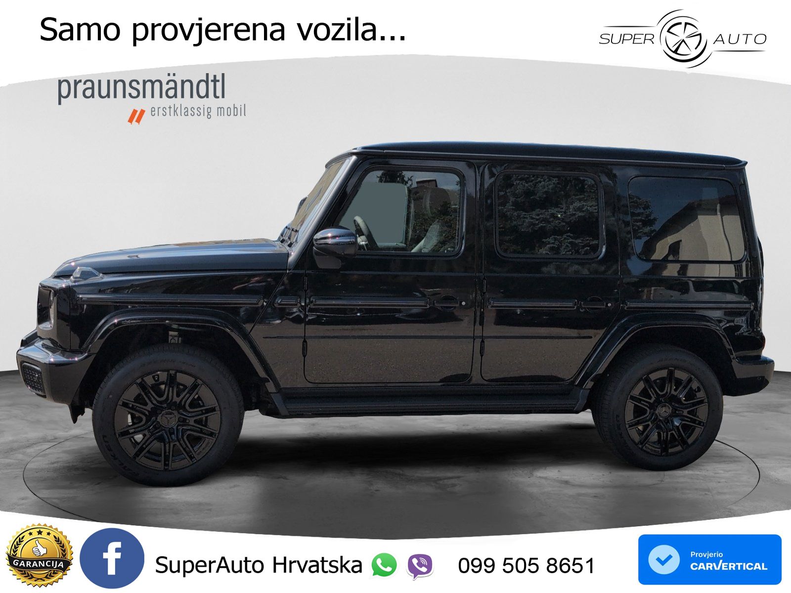 Mercedes G 580 EQ Long 116 kWh (587 KS) 4MATIC AMG LED+GR SJED+ACC