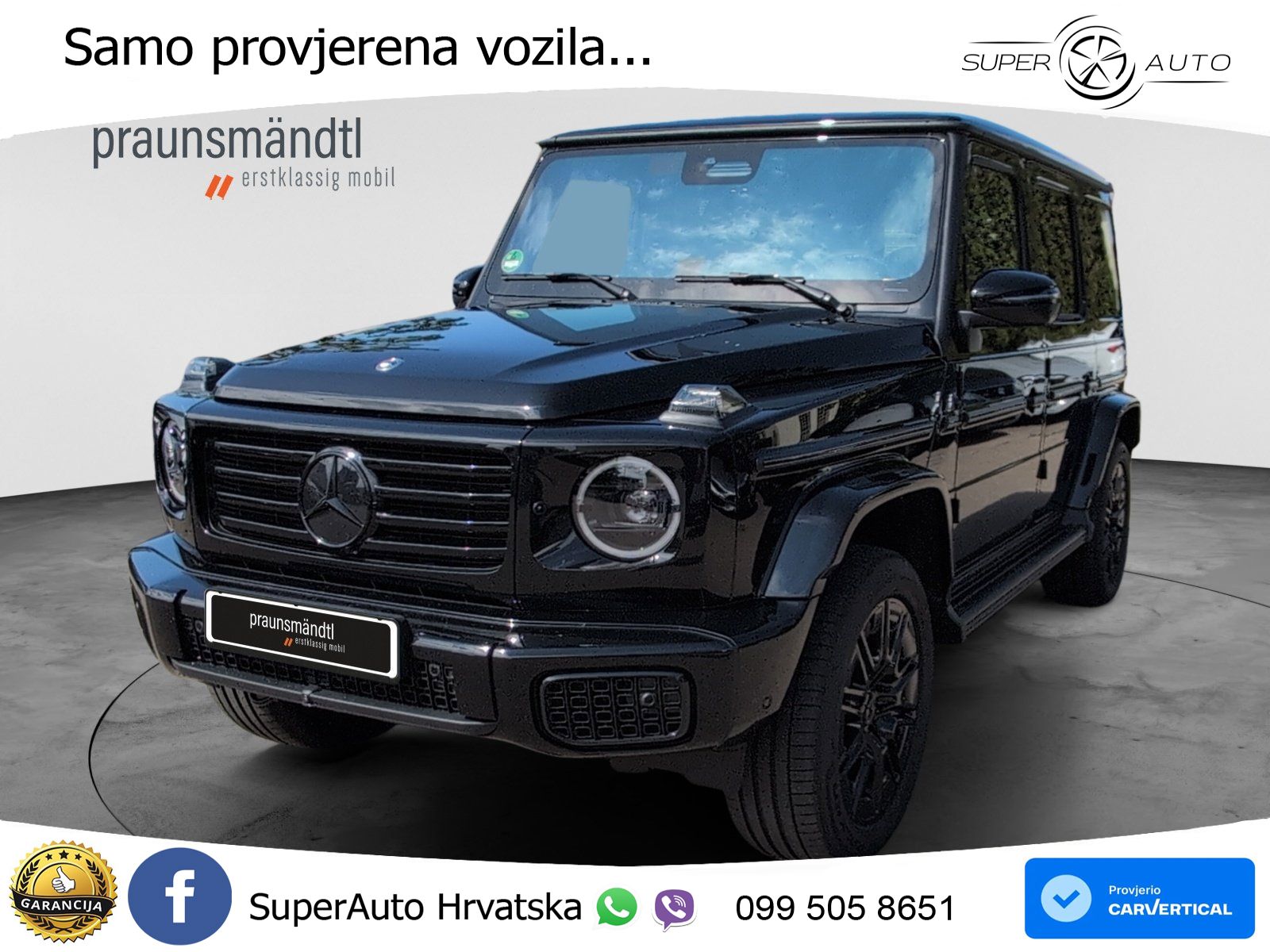 Mercedes G 580 EQ Long 116 kWh (587 KS) 4MATIC AMG LED+GR SJED+ACC