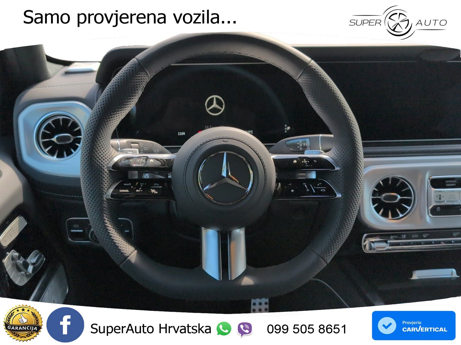 Mercedes G 580 EQ Long 116 kWh (587 KS) 4MATIC AMG LED+GR SJED+ACC
