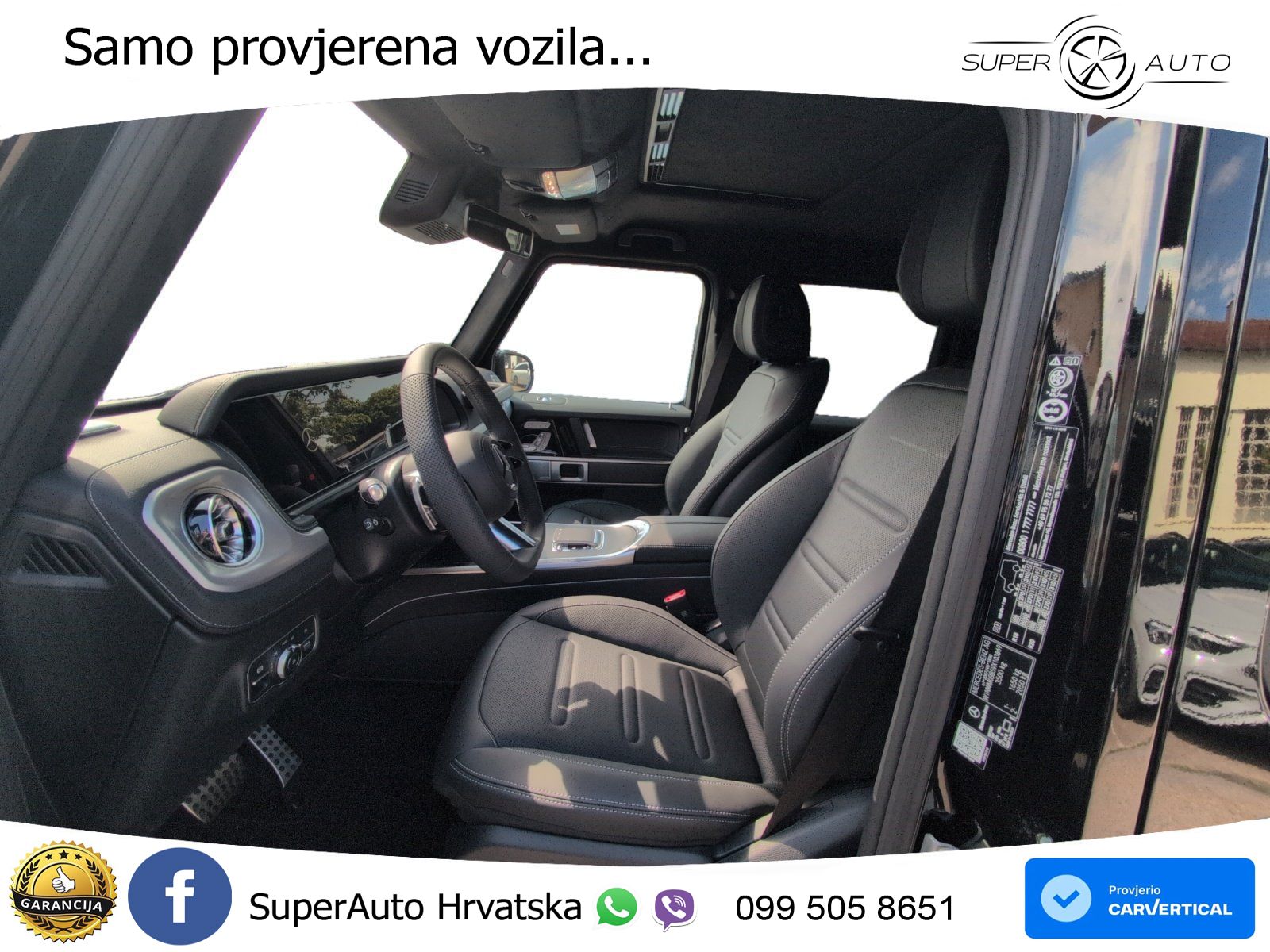 Mercedes G 580 EQ Long 116 kWh (587 KS) 4MATIC AMG LED+GR SJED+ACC