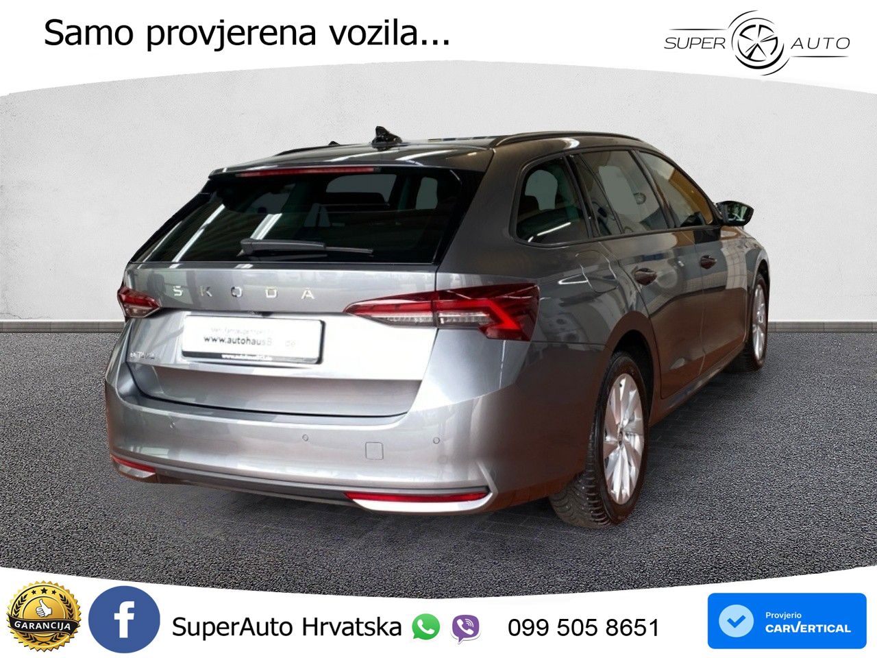 Škoda Octavia Combi 1.5 TSI (150 KS) DSG Selection LED+GR SJED+ACC