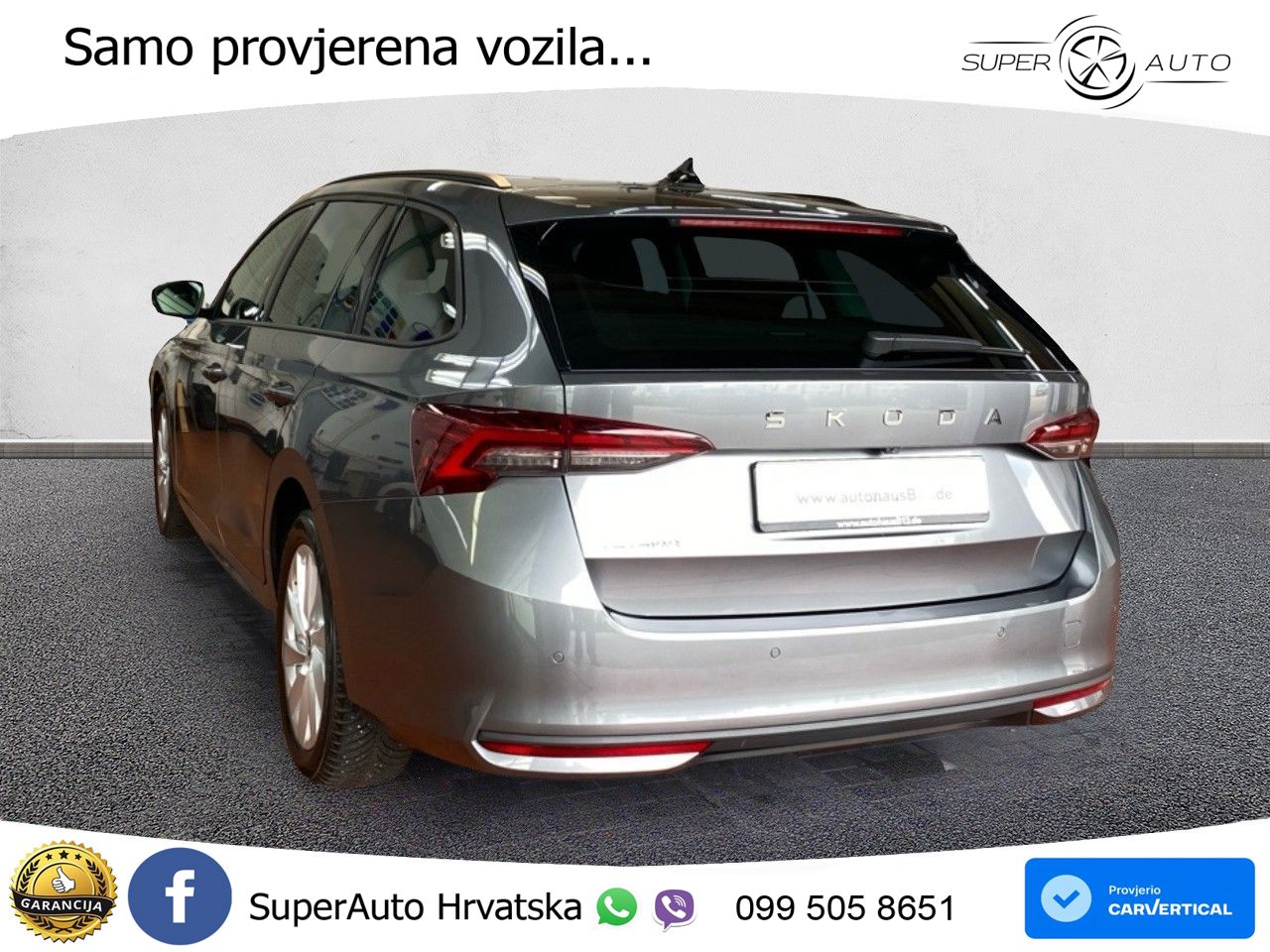 Škoda Octavia Combi 1.5 TSI (150 KS) DSG Selection LED+GR SJED+ACC