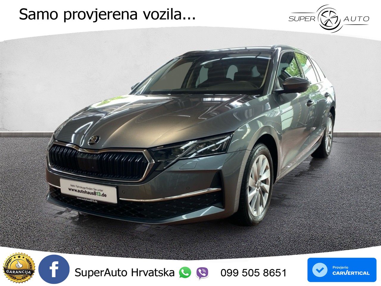 Škoda Octavia Combi 1.5 TSI (150 KS) DSG Selection LED+GR SJED+ACC