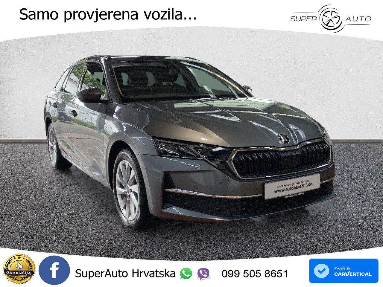 Škoda Octavia Combi 1.5 TSI (150 KS) DSG Selection LED+GR SJED+ACC
