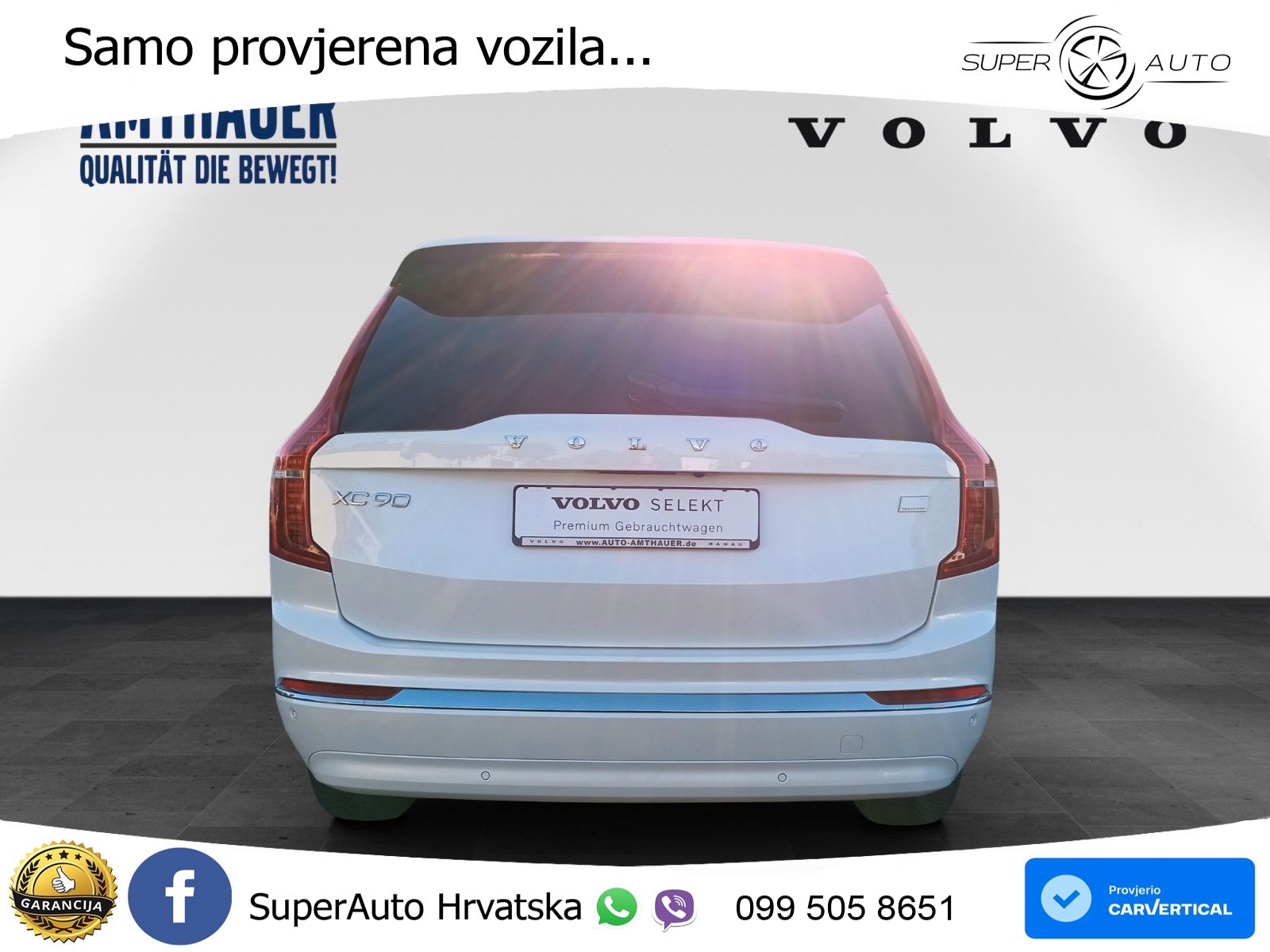 Volvo XC90 2.0 T8 AWD Automatic ACC+HEAD+4xGR SJED+360+PANO