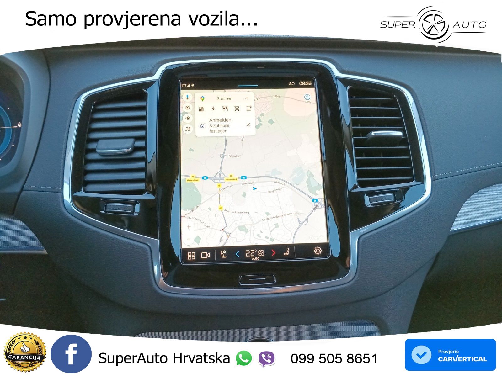 Volvo XC90 2.0 T8 AWD Automatic ACC+HEAD+4xGR SJED+360+PANO