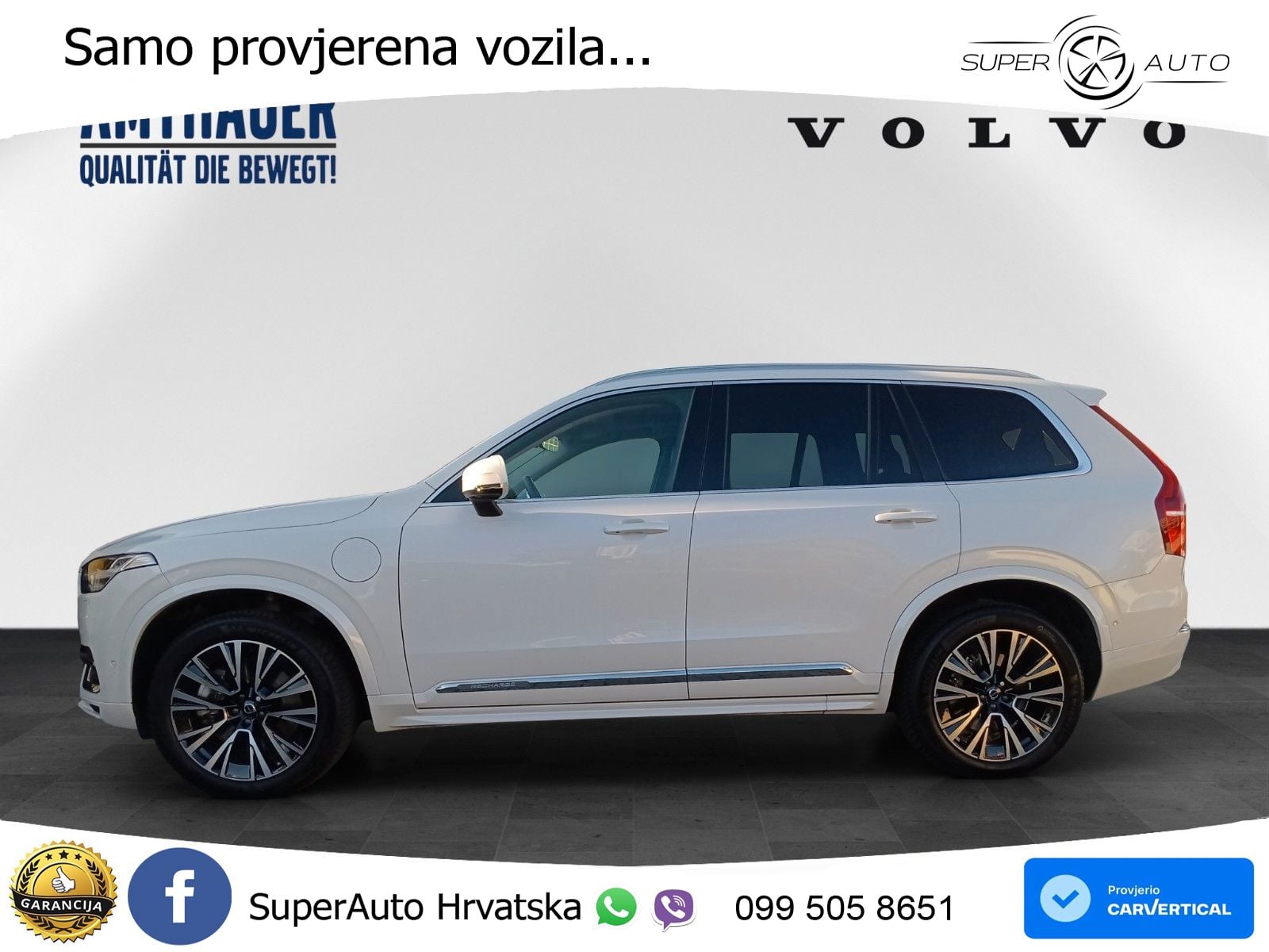 Volvo XC90 2.0 T8 AWD Automatic ACC+HEAD+4xGR SJED+360+PANO