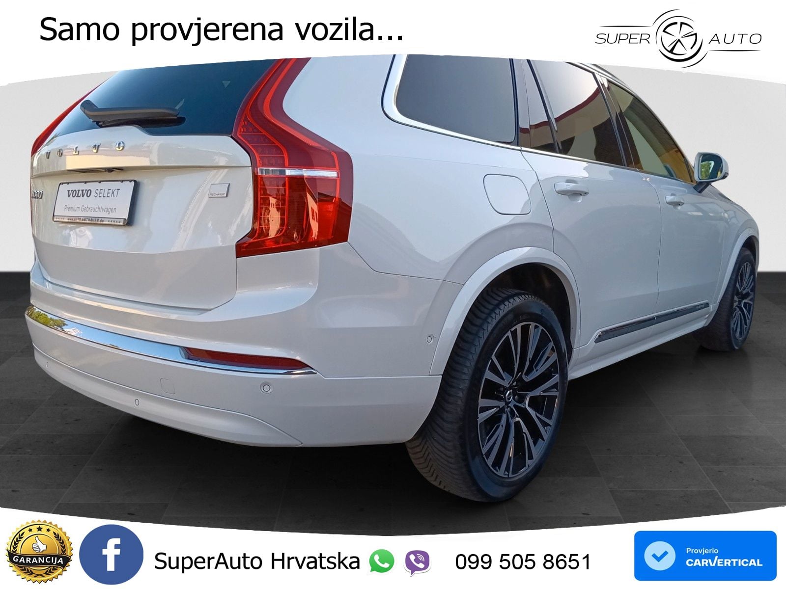 Volvo XC90 2.0 T8 AWD Automatic ACC+HEAD+4xGR SJED+360+PANO