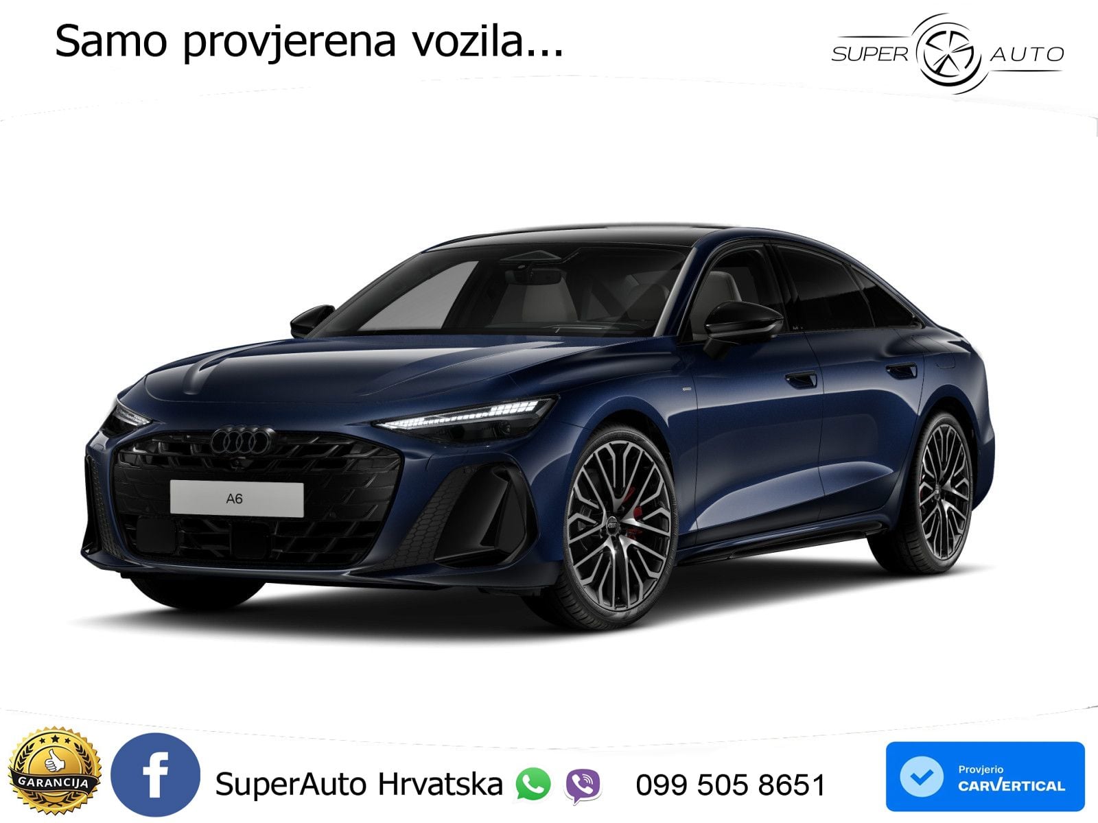 Audi A6 3.0 TFSI V6 (367 KS) quattro S tronic 2x S line LED+GR SJED+ACC