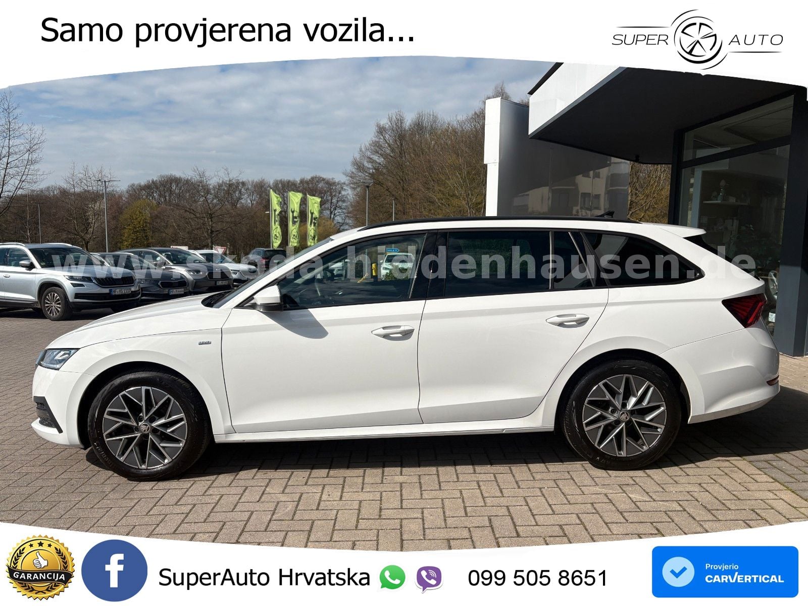 Škoda Octavia Combi 2.0 TDI (150 KS) DSG LED+GR SJED+ACC