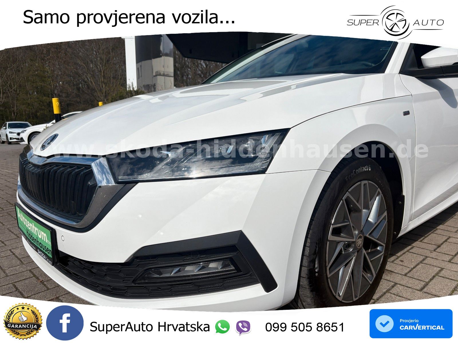 Škoda Octavia Combi 2.0 TDI (150 KS) DSG LED+GR SJED+ACC