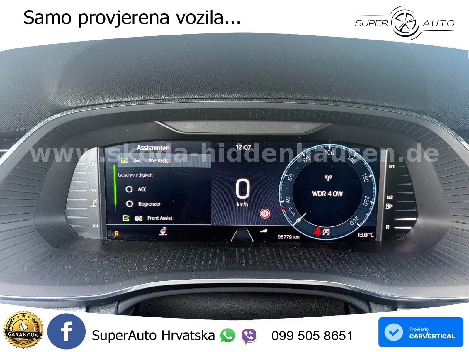 Škoda Octavia Combi 2.0 TDI (150 KS) DSG LED+GR SJED+ACC