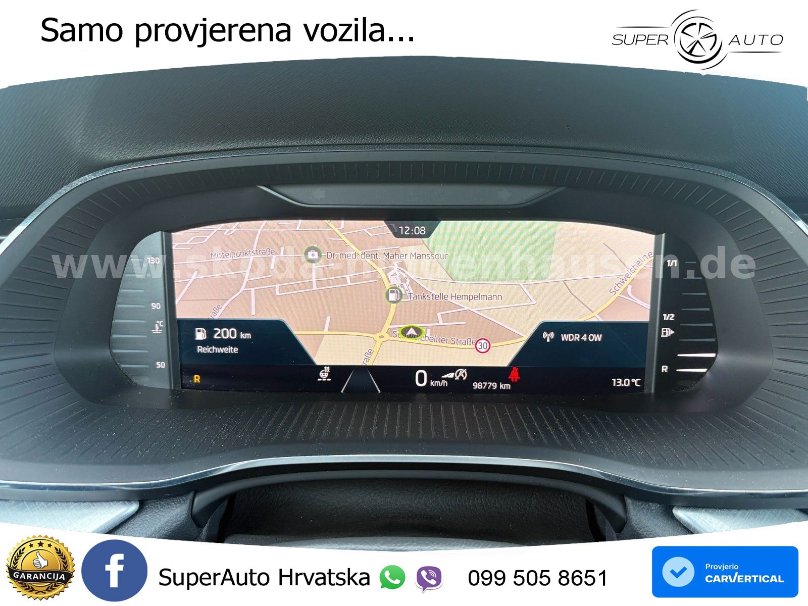 Škoda Octavia Combi 2.0 TDI (150 KS) DSG LED+GR SJED+ACC