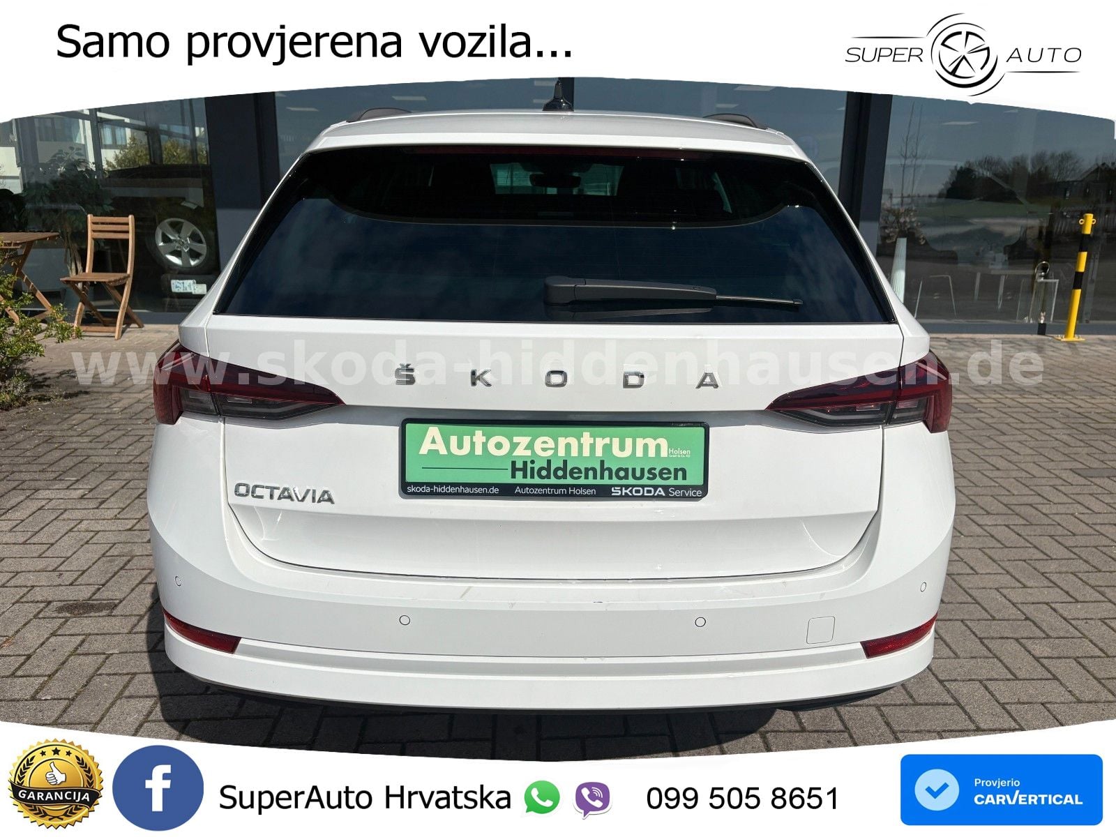 Škoda Octavia Combi 2.0 TDI (150 KS) DSG LED+GR SJED+ACC
