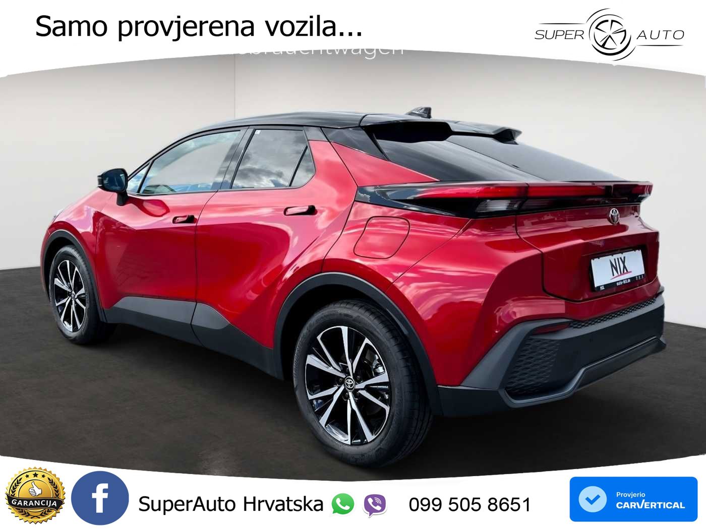 Toyota C-HR 2.0 (198 KS) Hybrid e-CVT Teamplayer LED+GR SJED+ACC