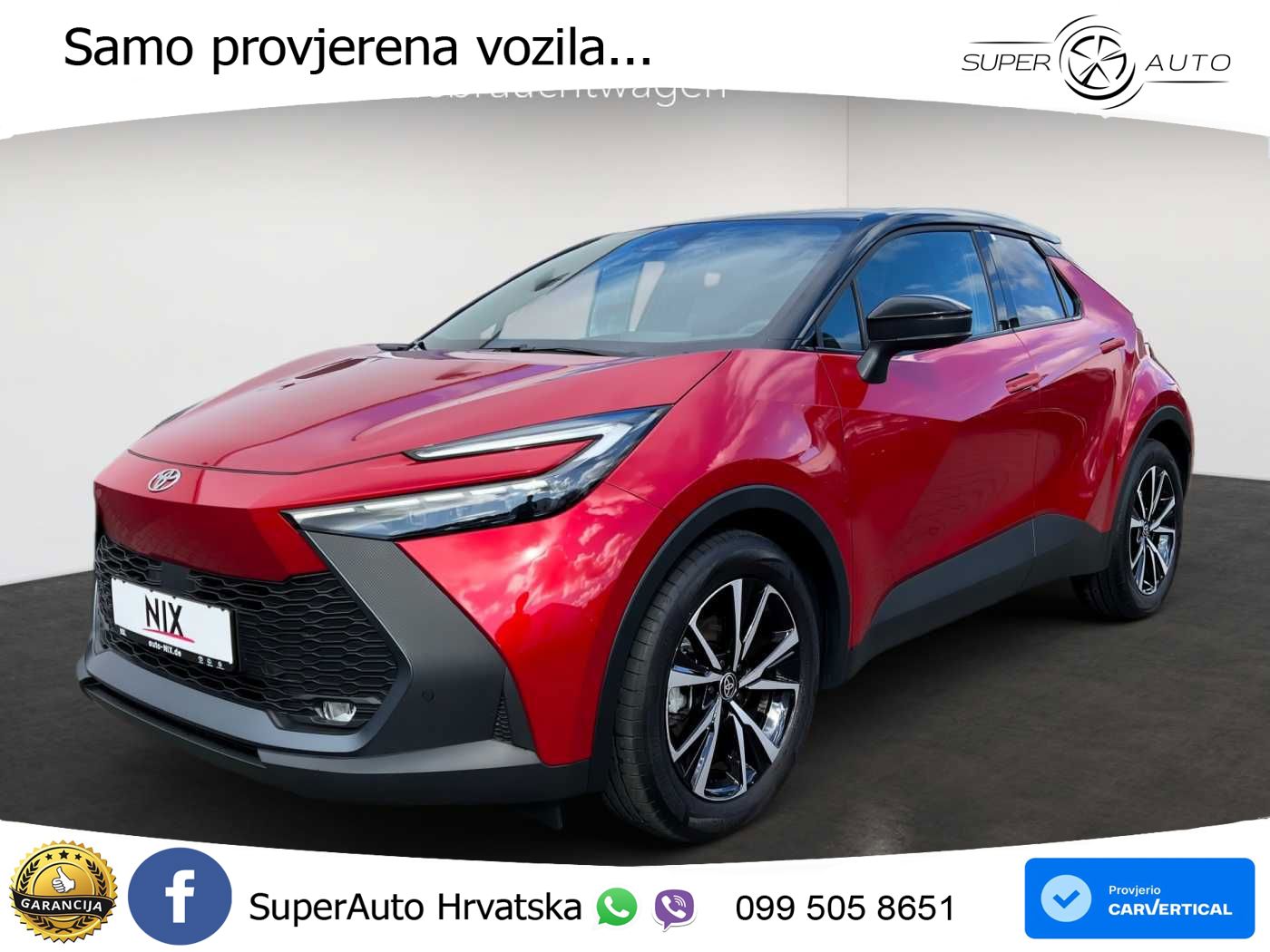 Toyota C-HR 2.0 (198 KS) Hybrid e-CVT Teamplayer LED+GR SJED+ACC