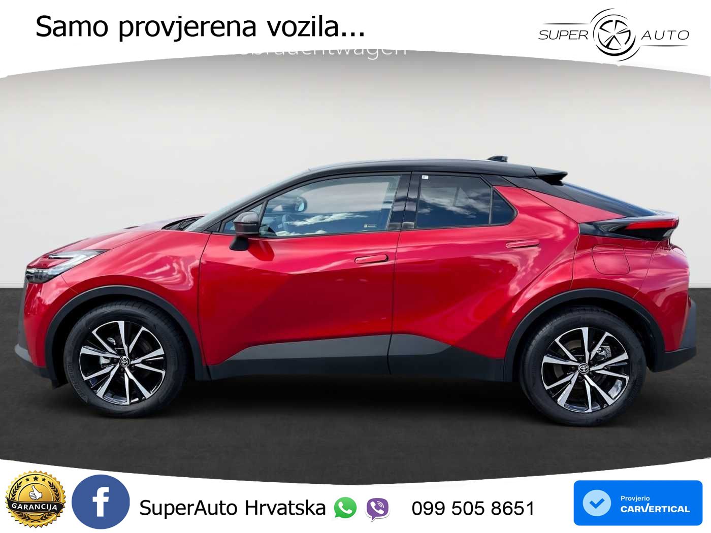 Toyota C-HR 2.0 (198 KS) Hybrid e-CVT Teamplayer LED+GR SJED+ACC