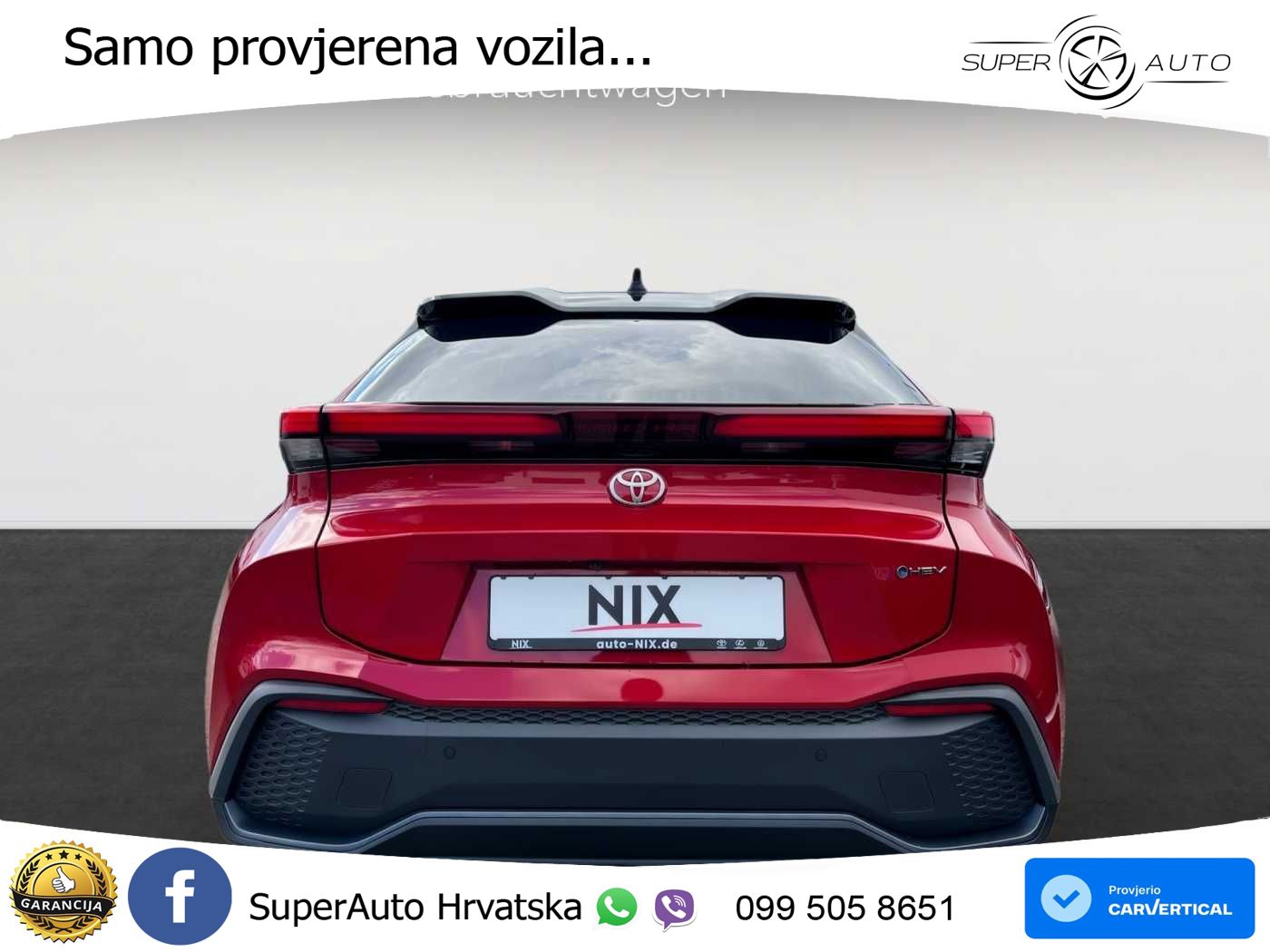 Toyota C-HR 2.0 (198 KS) Hybrid e-CVT Teamplayer LED+GR SJED+ACC