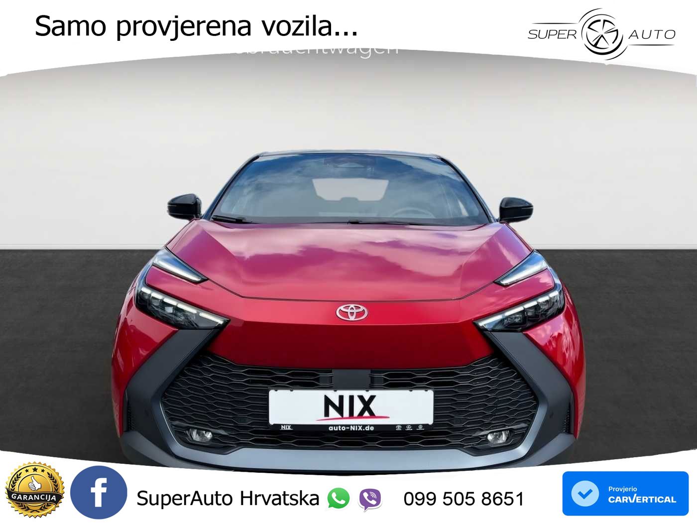 Toyota C-HR 2.0 (198 KS) Hybrid e-CVT Teamplayer LED+GR SJED+ACC