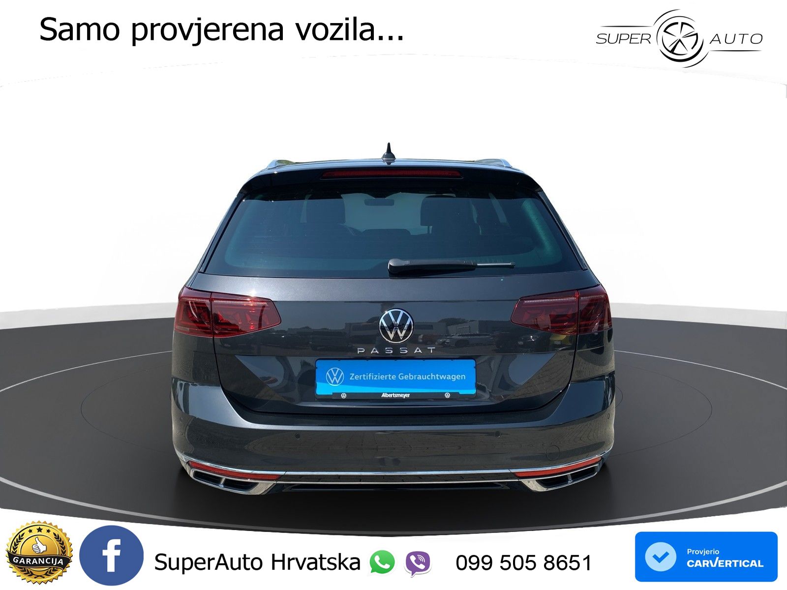 Volkswagen Passat Variant 2.0 TDI (150 KS) DSG Business LED+GR SJED+ACC