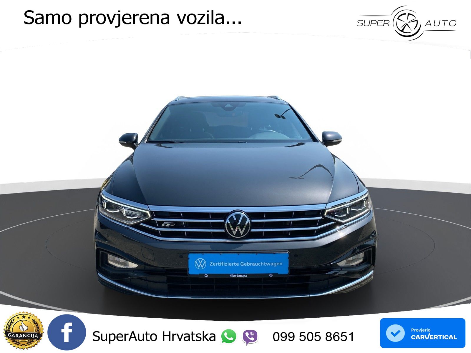 Volkswagen Passat Variant 2.0 TDI (150 KS) DSG Business LED+GR SJED+ACC