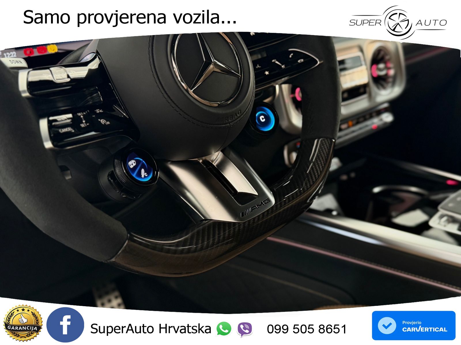 Mercedes AMG G 63 Long V8 (585 KS) 4MATIC 9G-TRONIC AMG SPEEDSHIFT TCT Superior LED+GR SJED+ACC