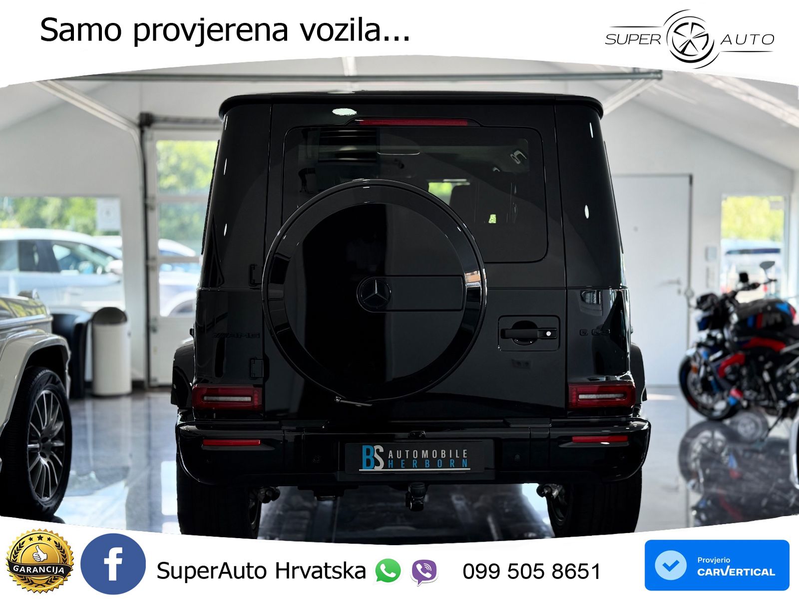 Mercedes AMG G 63 Long V8 (585 KS) 4MATIC 9G-TRONIC AMG SPEEDSHIFT TCT Superior LED+GR SJED+ACC