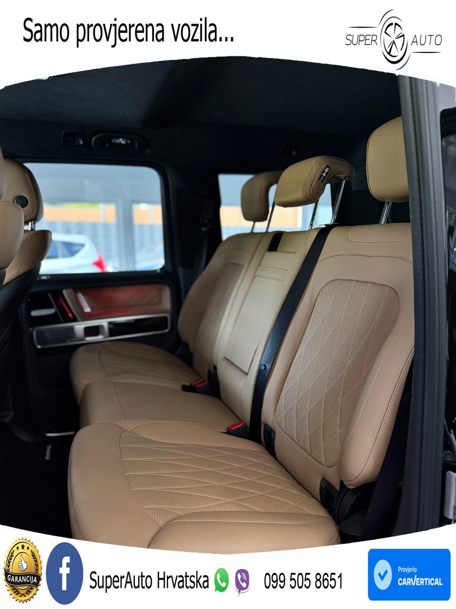 Mercedes AMG G 63 Long V8 (585 KS) 4MATIC 9G-TRONIC AMG SPEEDSHIFT TCT Superior LED+GR SJED+ACC