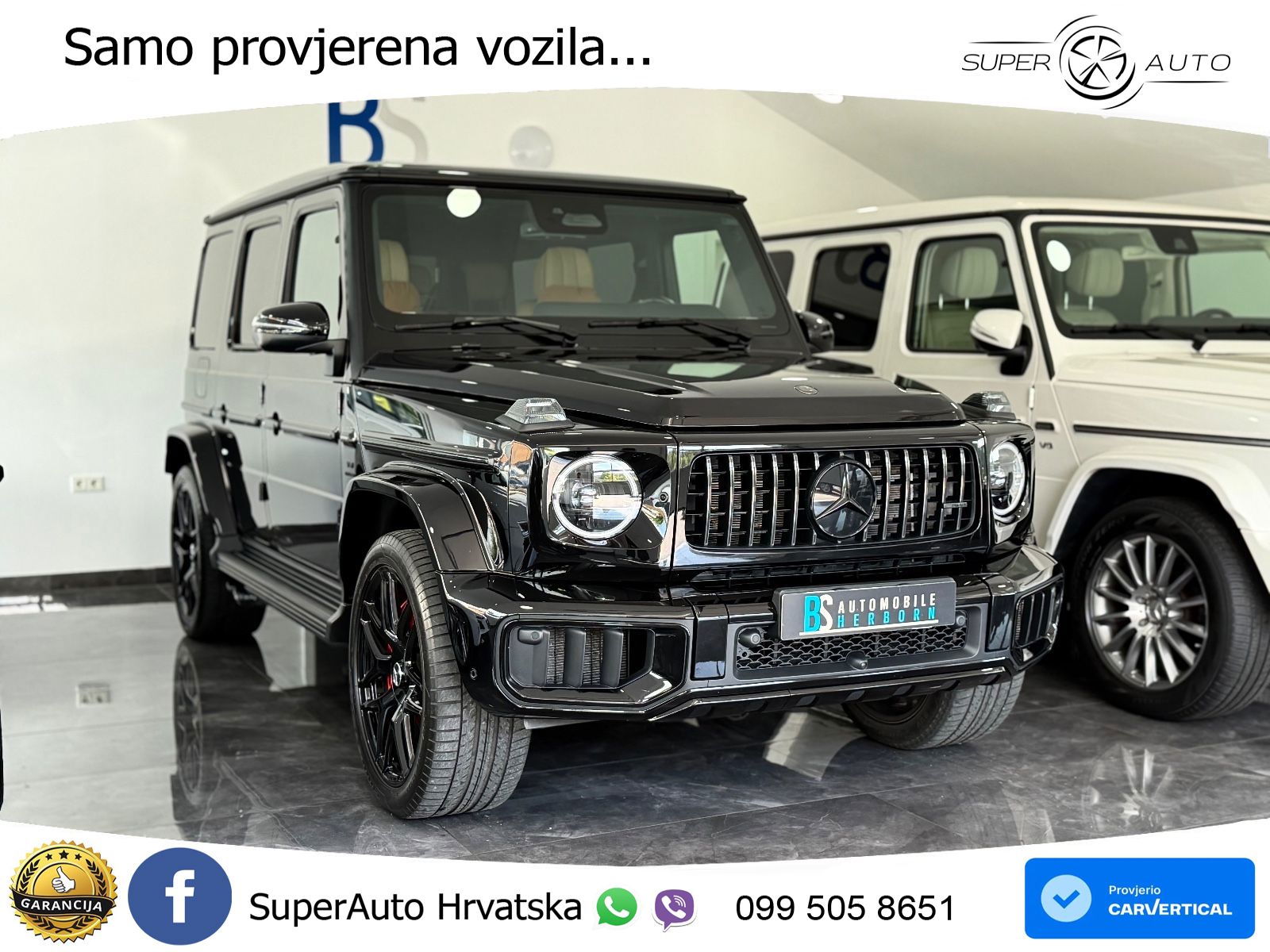 Mercedes AMG G 63 Long V8 (585 KS) 4MATIC 9G-TRONIC AMG SPEEDSHIFT TCT Superior LED+GR SJED+ACC