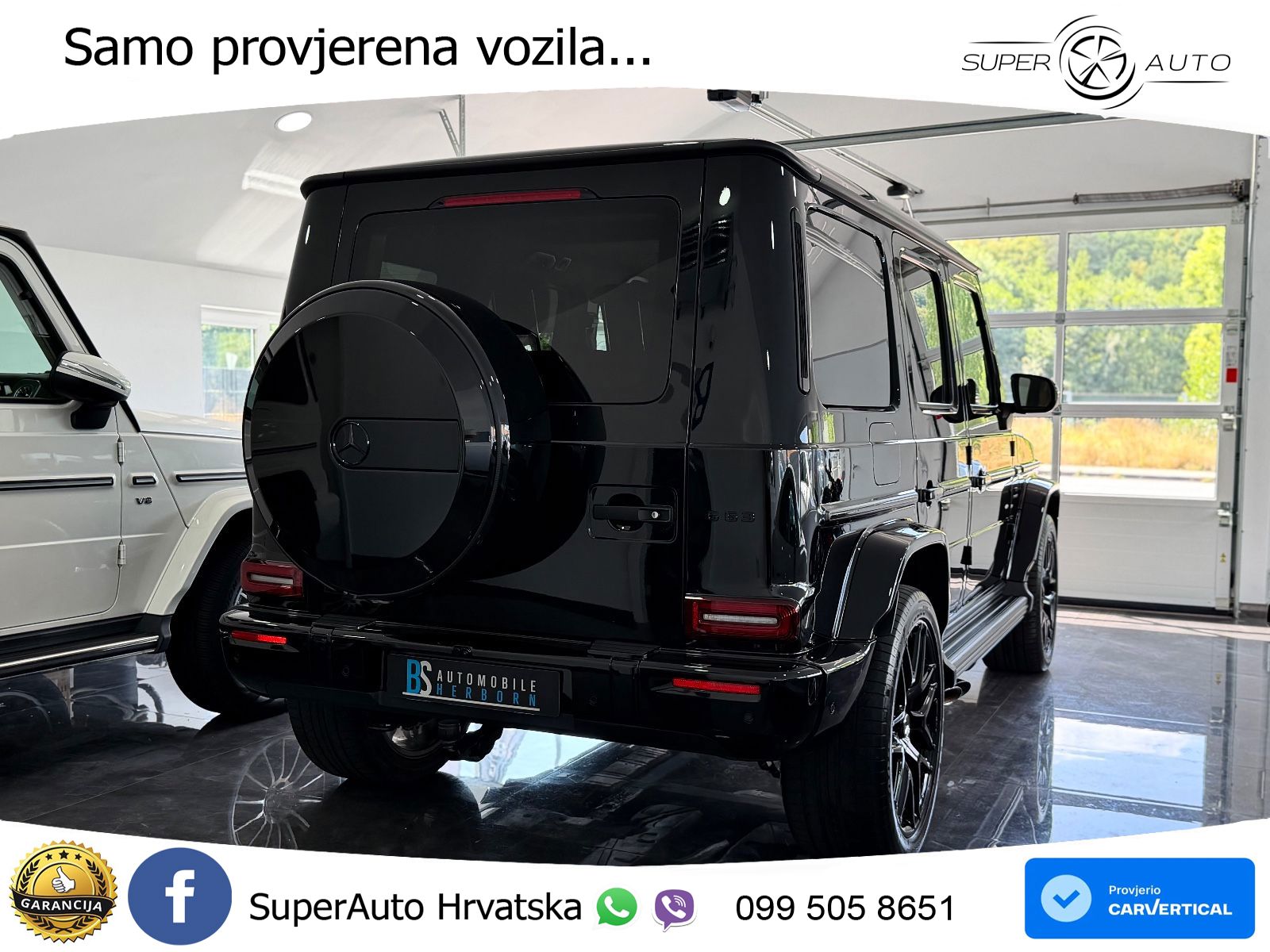 Mercedes AMG G 63 Long V8 (585 KS) 4MATIC 9G-TRONIC AMG SPEEDSHIFT TCT Superior LED+GR SJED+ACC