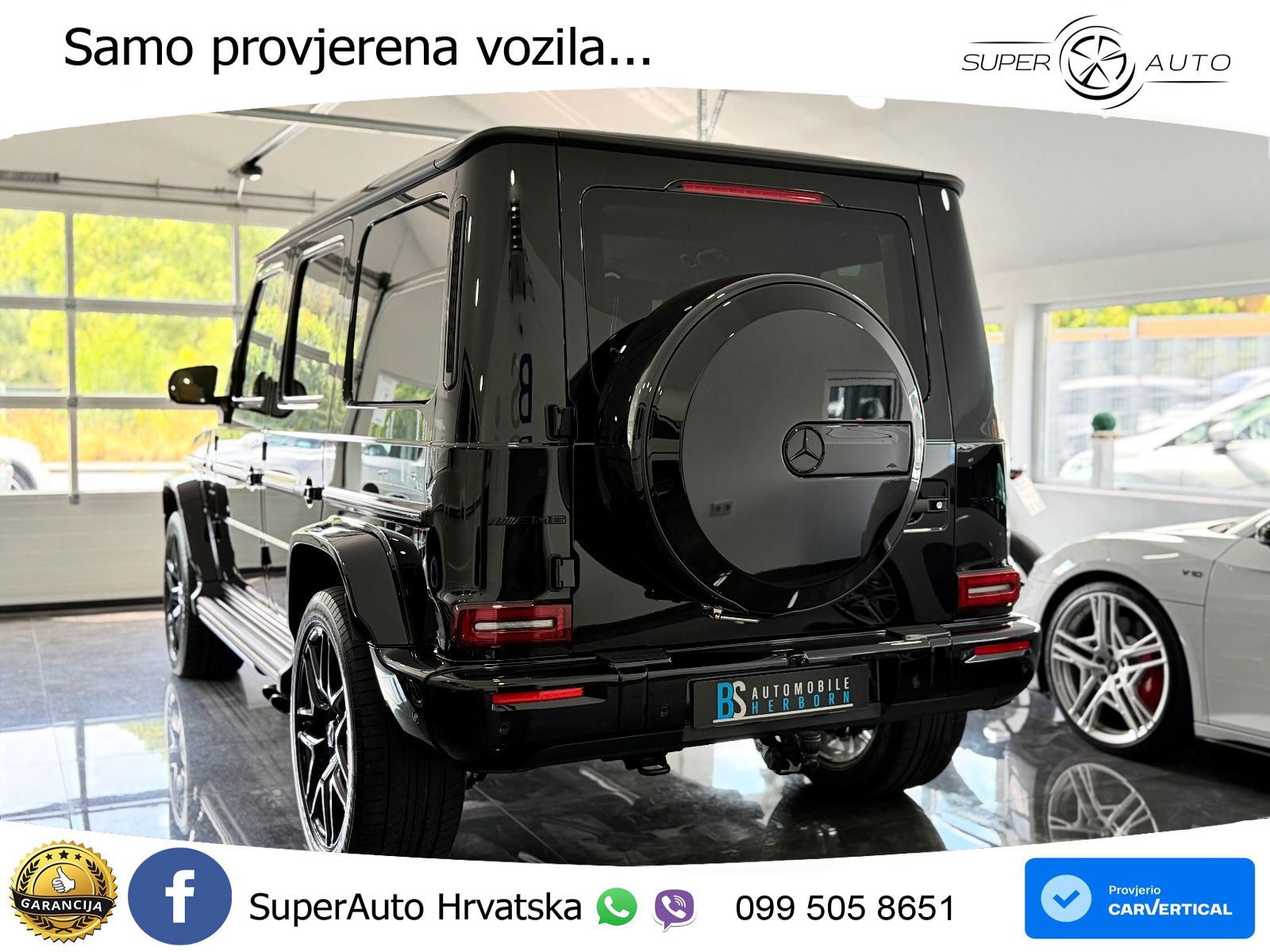 Mercedes AMG G 63 Long V8 (585 KS) 4MATIC 9G-TRONIC AMG SPEEDSHIFT TCT Superior LED+GR SJED+ACC