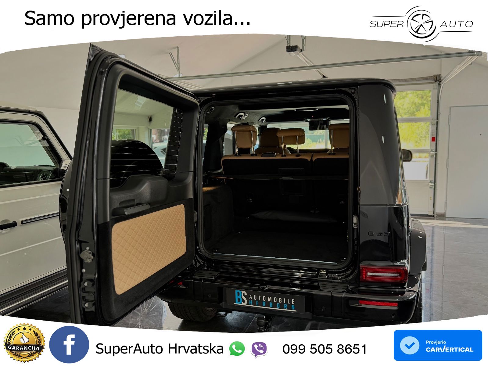 Mercedes AMG G 63 Long V8 (585 KS) 4MATIC 9G-TRONIC AMG SPEEDSHIFT TCT Superior LED+GR SJED+ACC