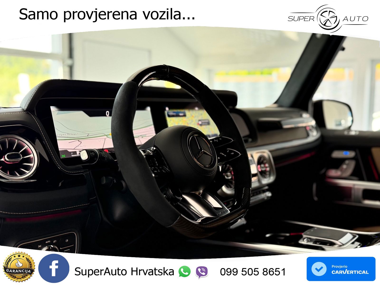 Mercedes AMG G 63 Long V8 (585 KS) 4MATIC 9G-TRONIC AMG SPEEDSHIFT TCT Superior LED+GR SJED+ACC