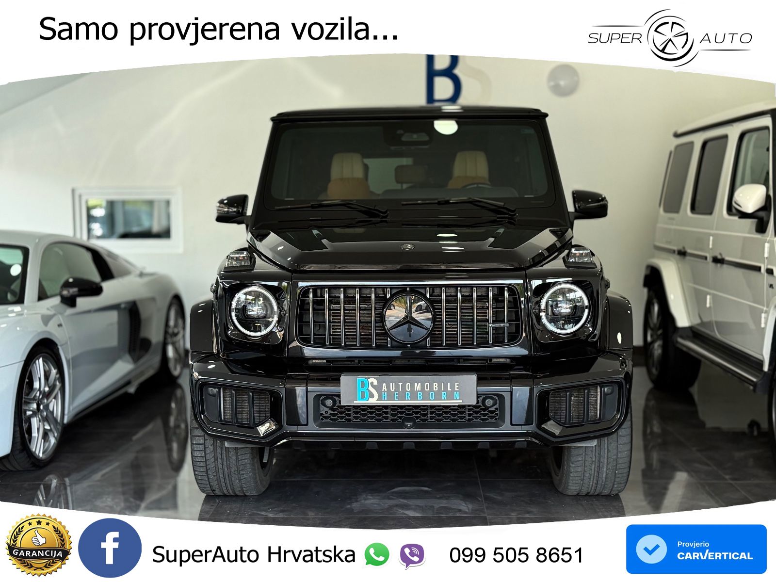 Mercedes AMG G 63 Long V8 (585 KS) 4MATIC 9G-TRONIC AMG SPEEDSHIFT TCT Superior LED+GR SJED+ACC