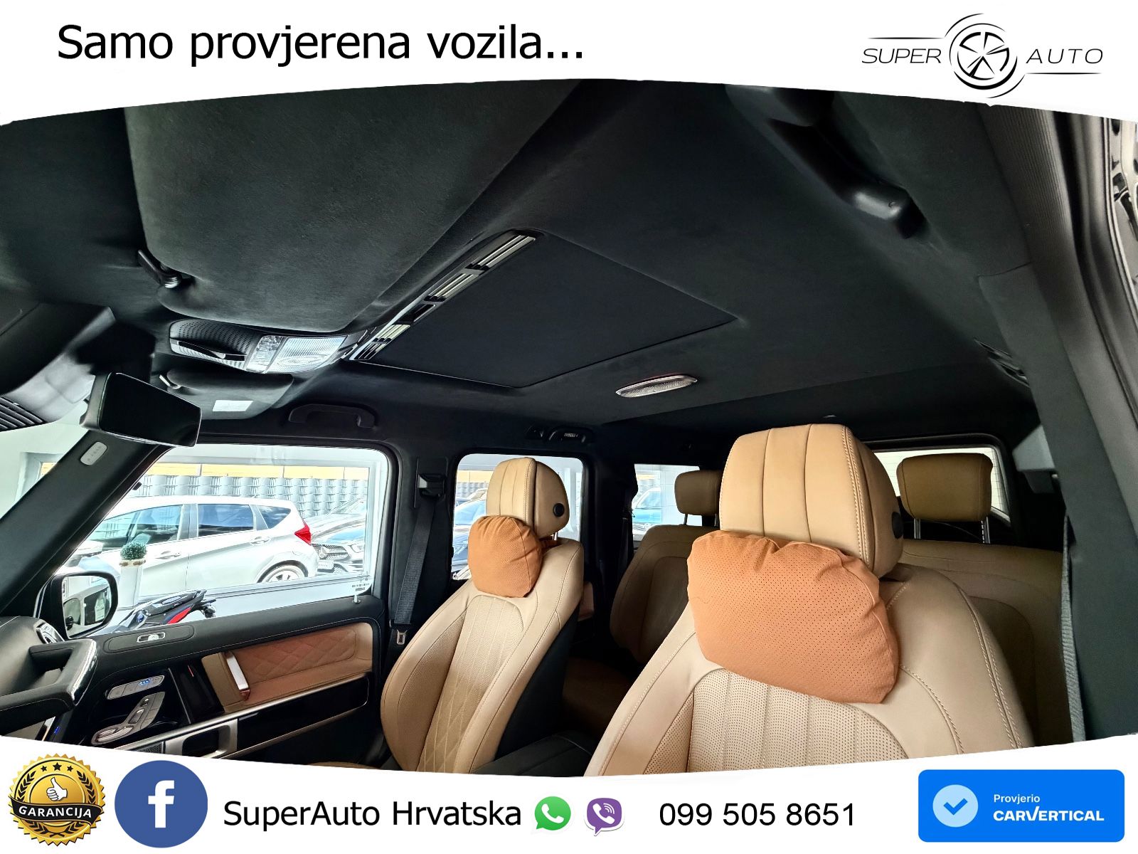 Mercedes AMG G 63 Long V8 (585 KS) 4MATIC 9G-TRONIC AMG SPEEDSHIFT TCT Superior LED+GR SJED+ACC