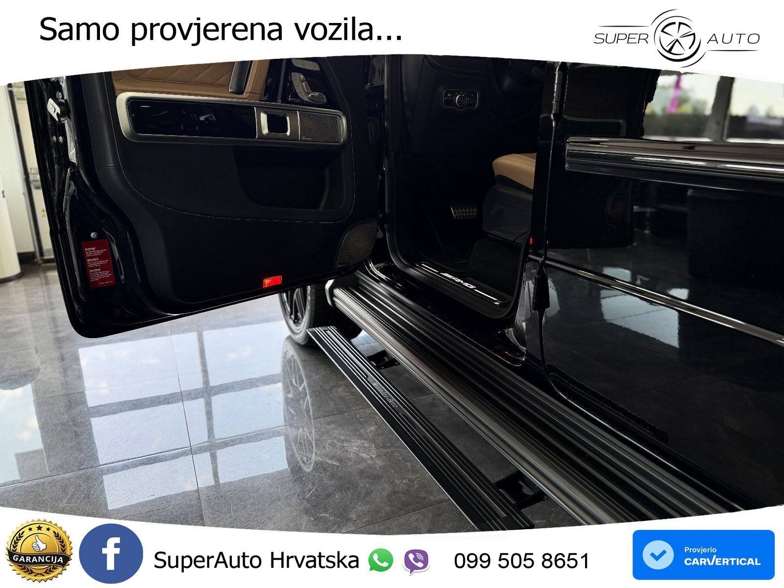 Mercedes AMG G 63 Long V8 (585 KS) 4MATIC 9G-TRONIC AMG SPEEDSHIFT TCT Superior LED+GR SJED+ACC