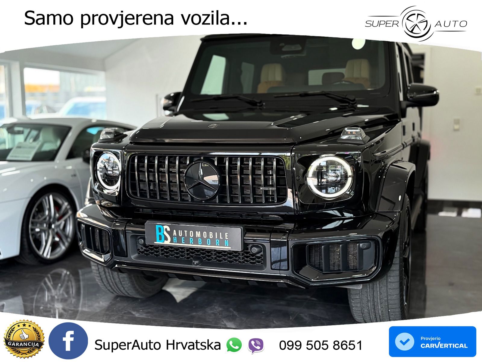Mercedes AMG G 63 Long V8 (585 KS) 4MATIC 9G-TRONIC AMG SPEEDSHIFT TCT Superior LED+GR SJED+ACC