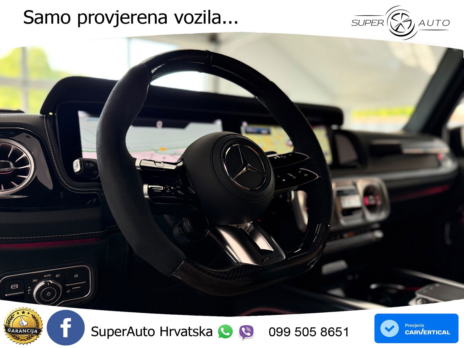 Mercedes AMG G 63 Long V8 (585 KS) 4MATIC 9G-TRONIC AMG SPEEDSHIFT TCT Superior LED+GR SJED+ACC