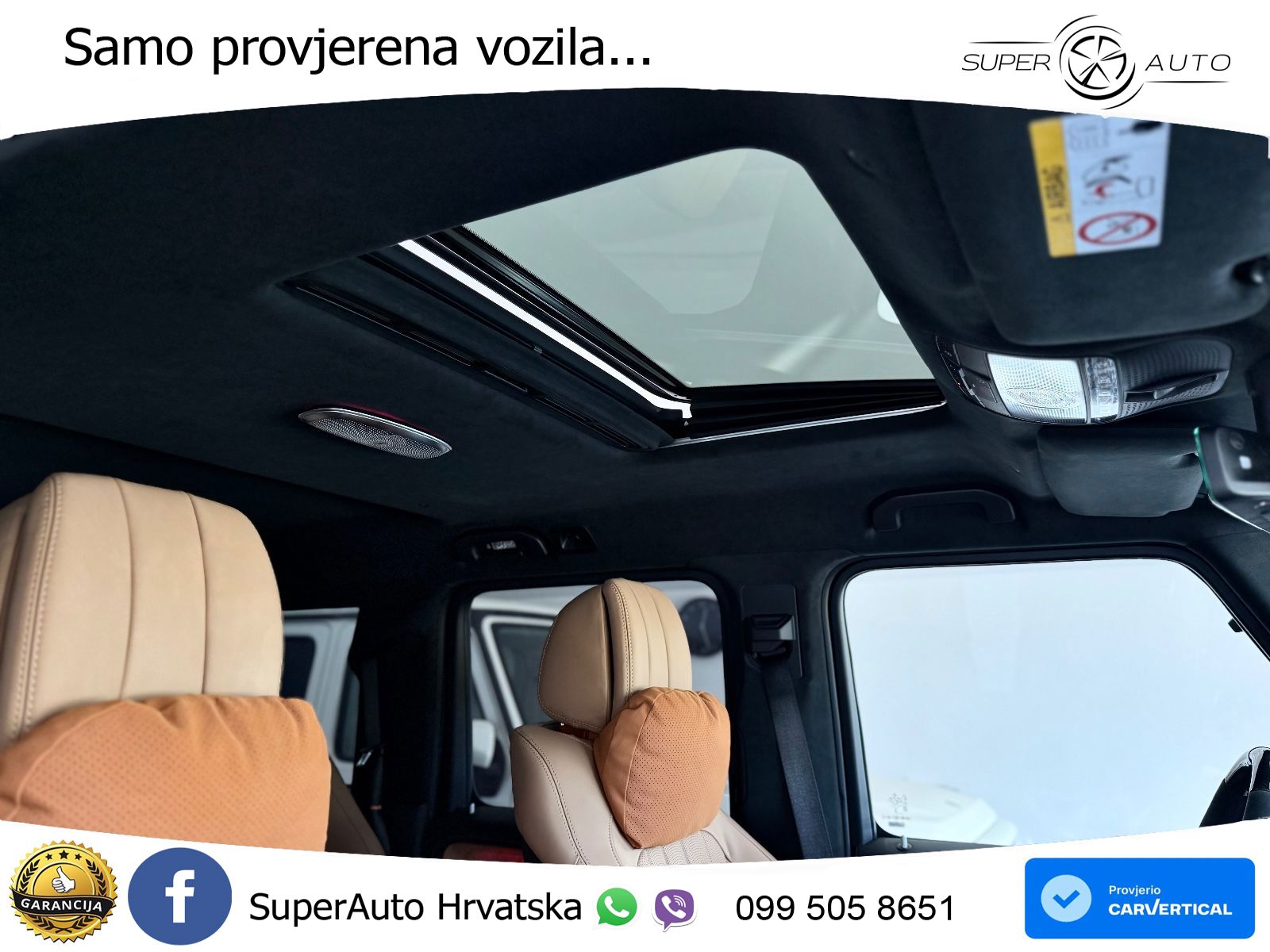 Mercedes AMG G 63 Long V8 (585 KS) 4MATIC 9G-TRONIC AMG SPEEDSHIFT TCT Superior LED+GR SJED+ACC