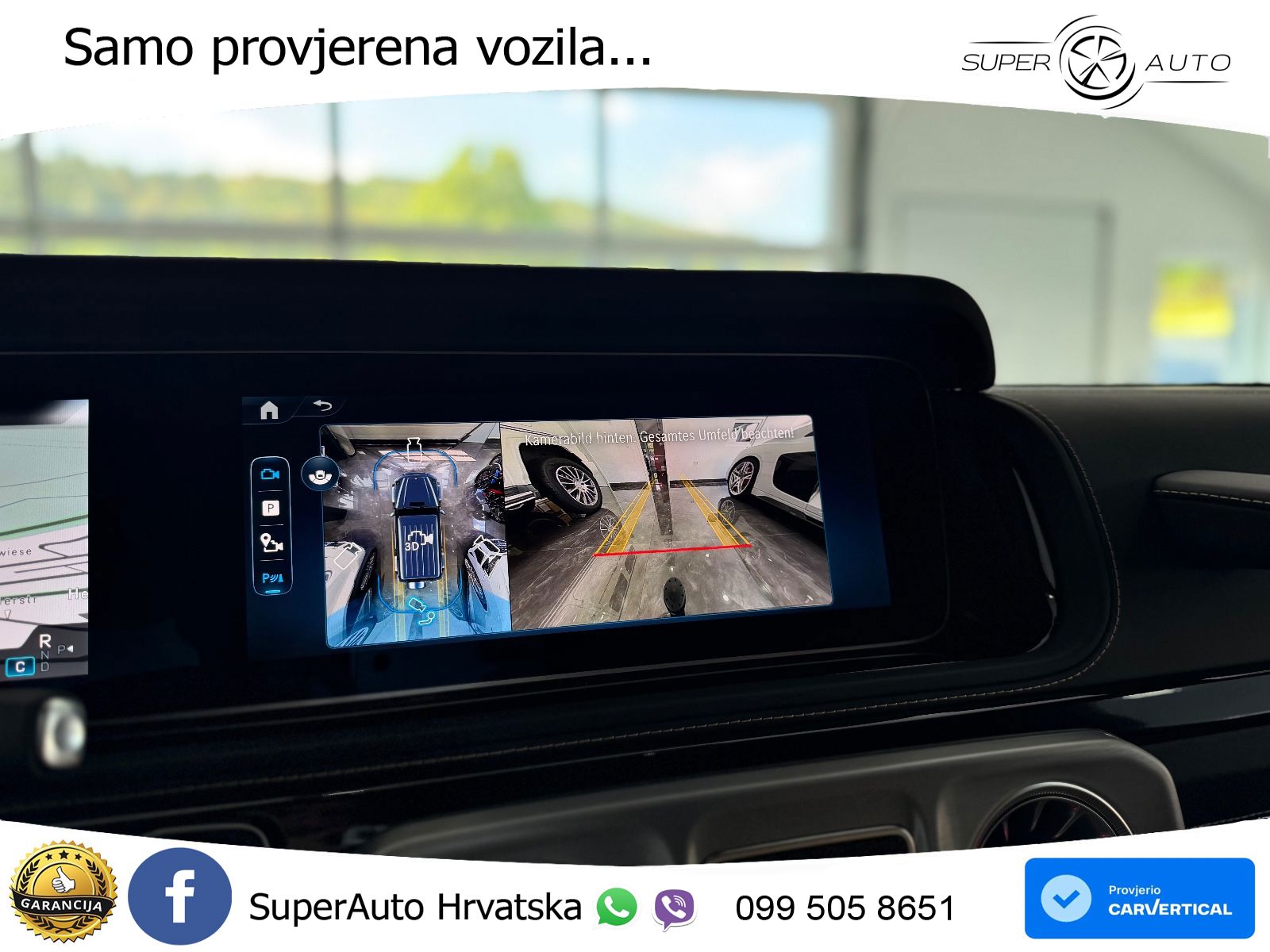 Mercedes AMG G 63 Long V8 (585 KS) 4MATIC 9G-TRONIC AMG SPEEDSHIFT TCT Superior LED+GR SJED+ACC