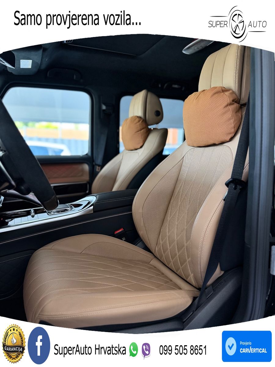 Mercedes AMG G 63 Long V8 (585 KS) 4MATIC 9G-TRONIC AMG SPEEDSHIFT TCT Superior LED+GR SJED+ACC