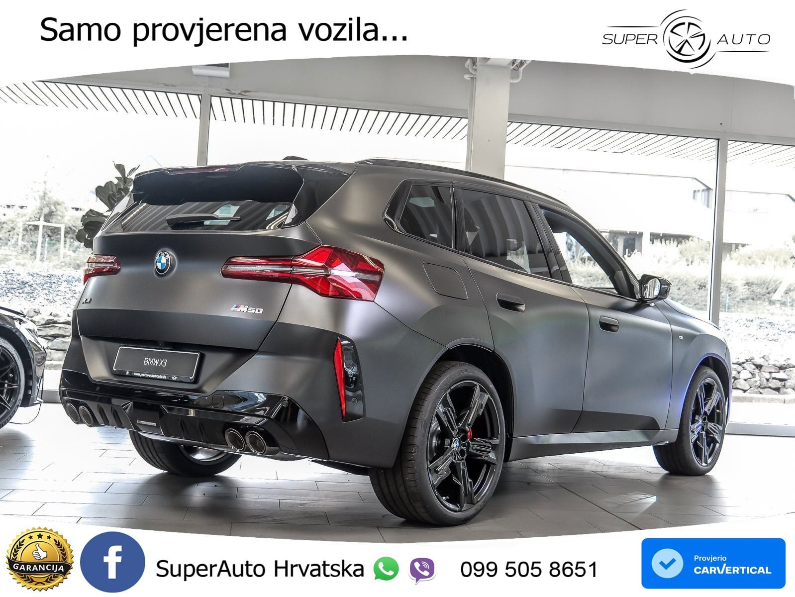 BMW X3 M50 xDrive Steptronic M Sport LED+GR SJED+ACC