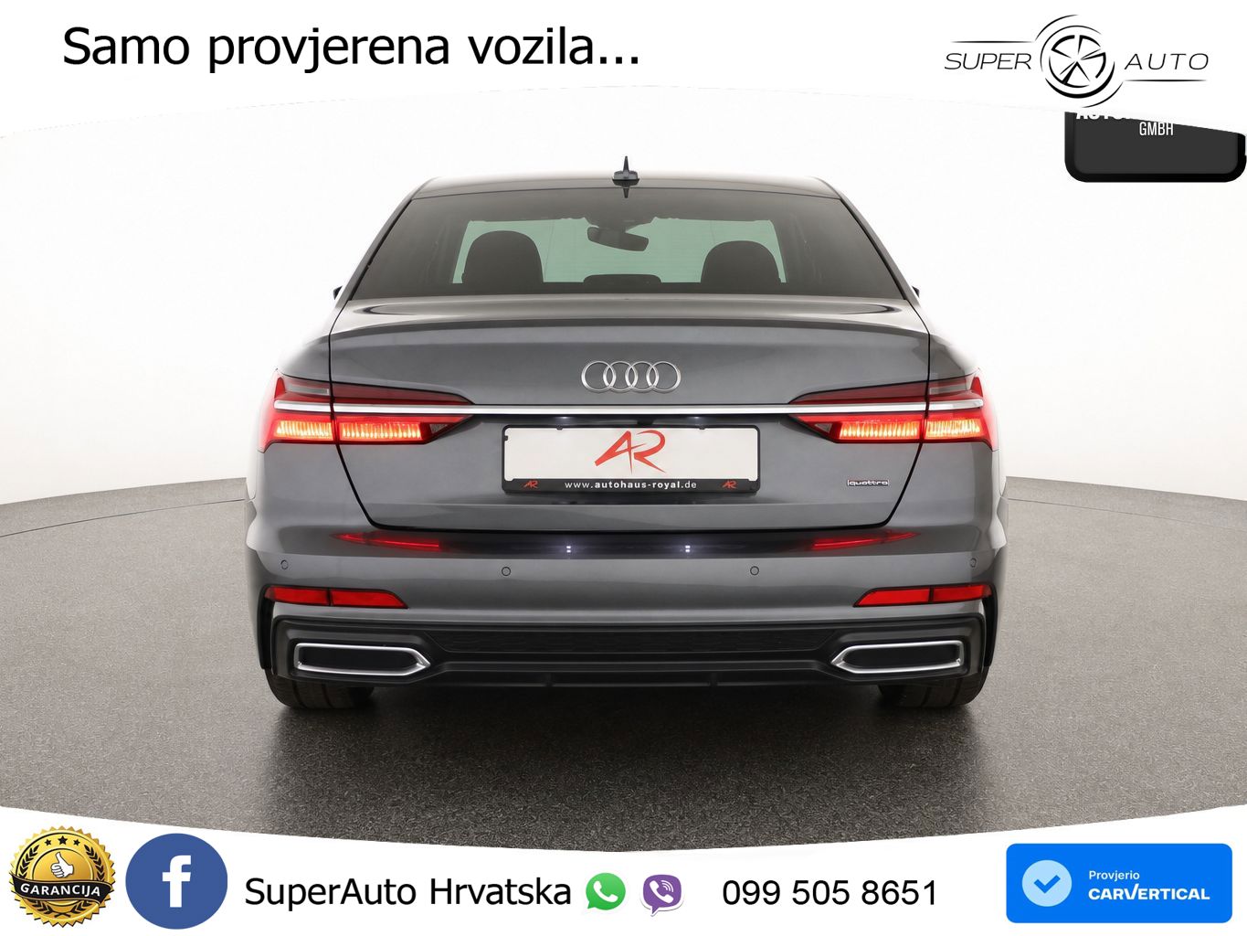 Audi A6 50 TFSIe (299 KS) quattro ultra S tronic S line LED+GR SJED+ACC
