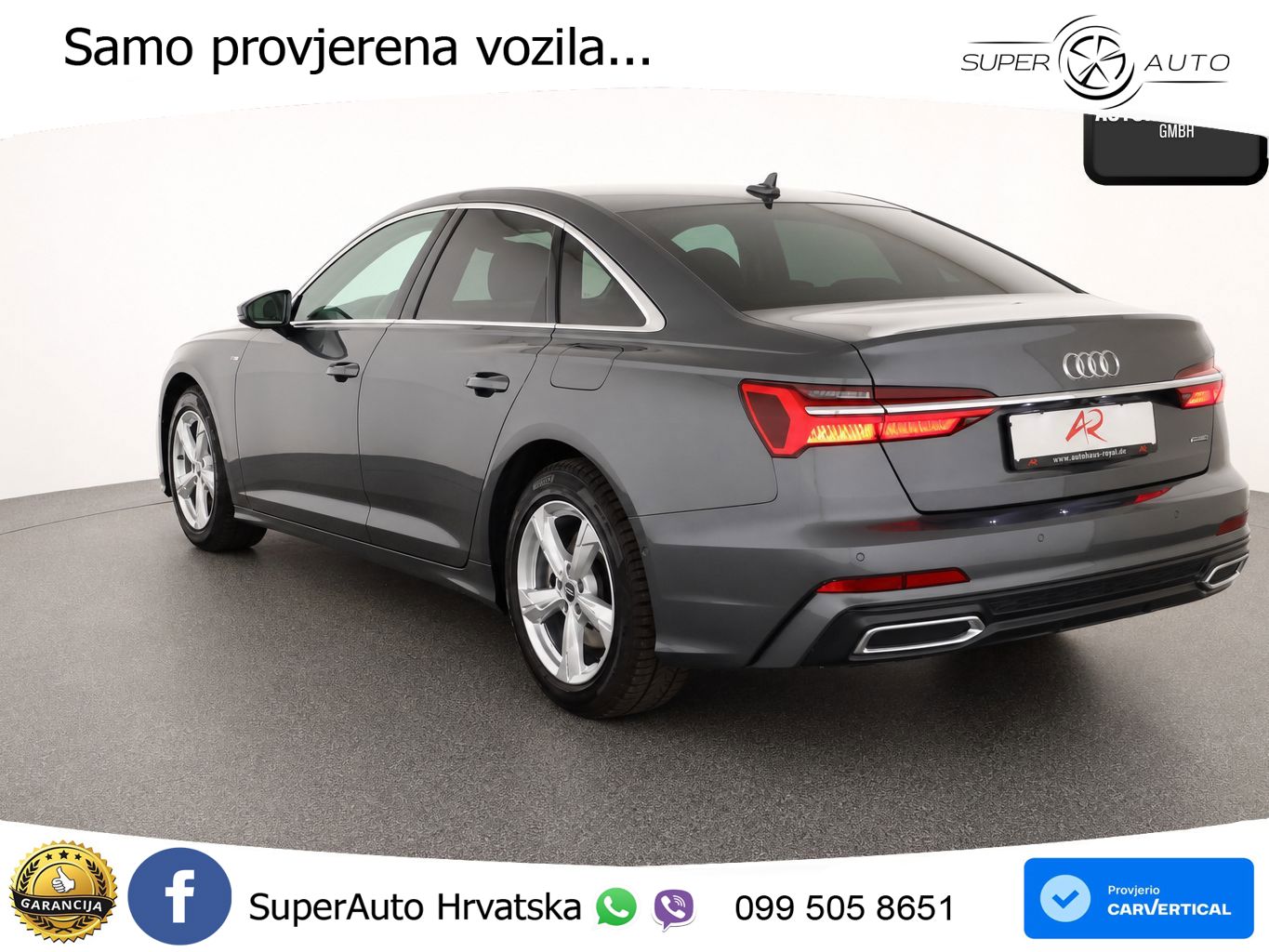 Audi A6 50 TFSIe (299 KS) quattro ultra S tronic S line LED+GR SJED+ACC
