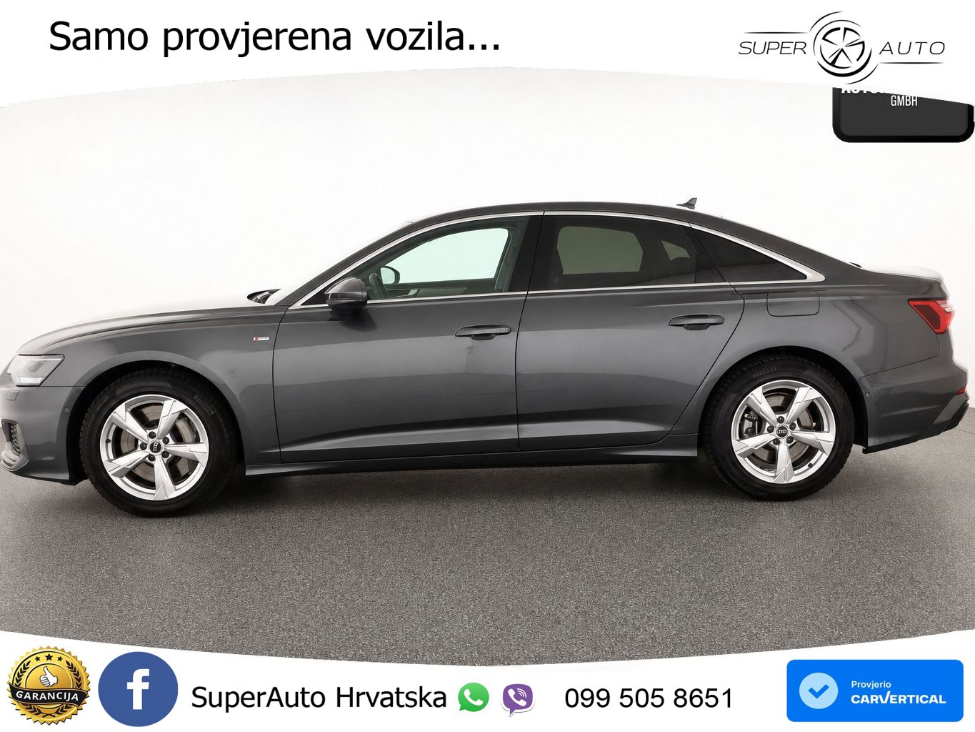 Audi A6 50 TFSIe (299 KS) quattro ultra S tronic S line LED+GR SJED+ACC