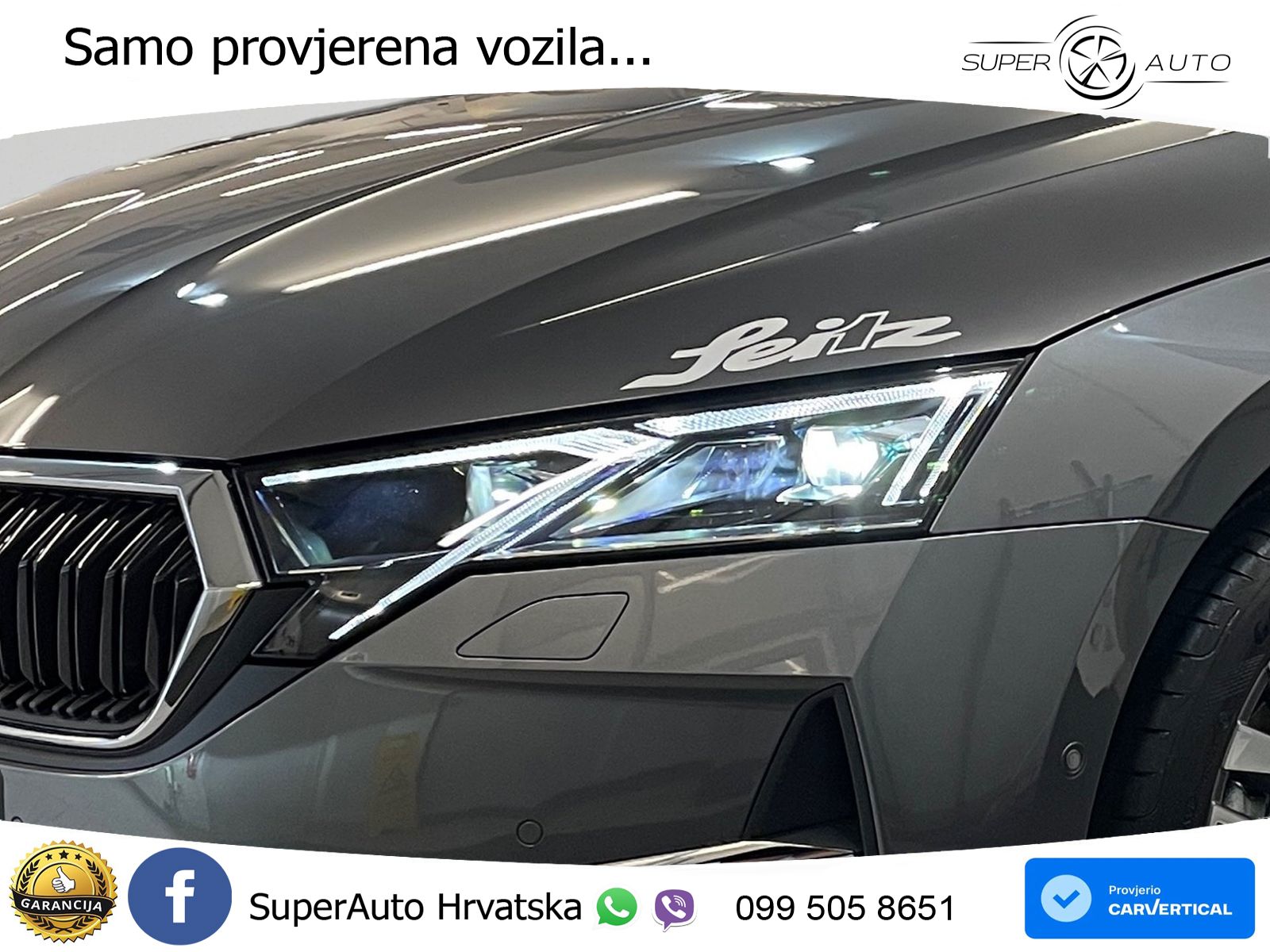 Škoda Octavia Combi 1.5 TSI (150 KS) DSG Selection MATRIX+GR SJED+KAM