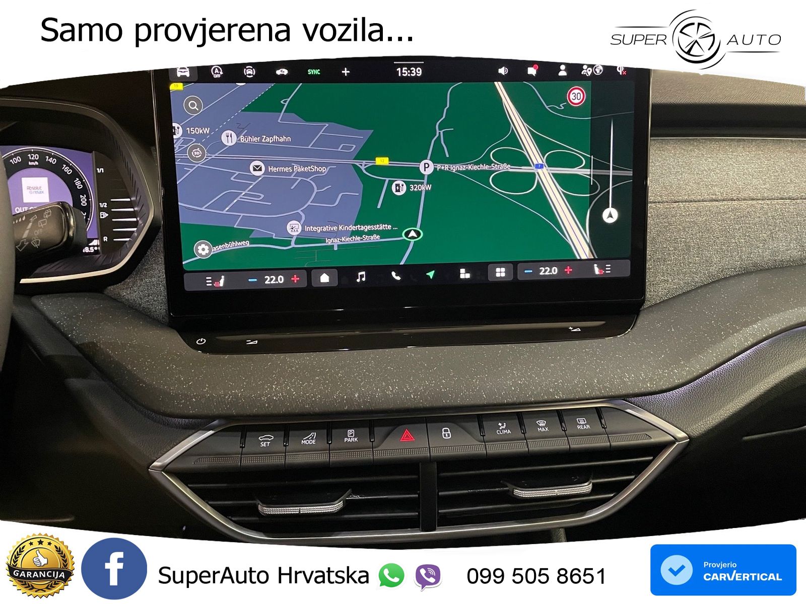 Škoda Octavia Combi 1.5 TSI (150 KS) DSG Selection MATRIX+GR SJED+KAM