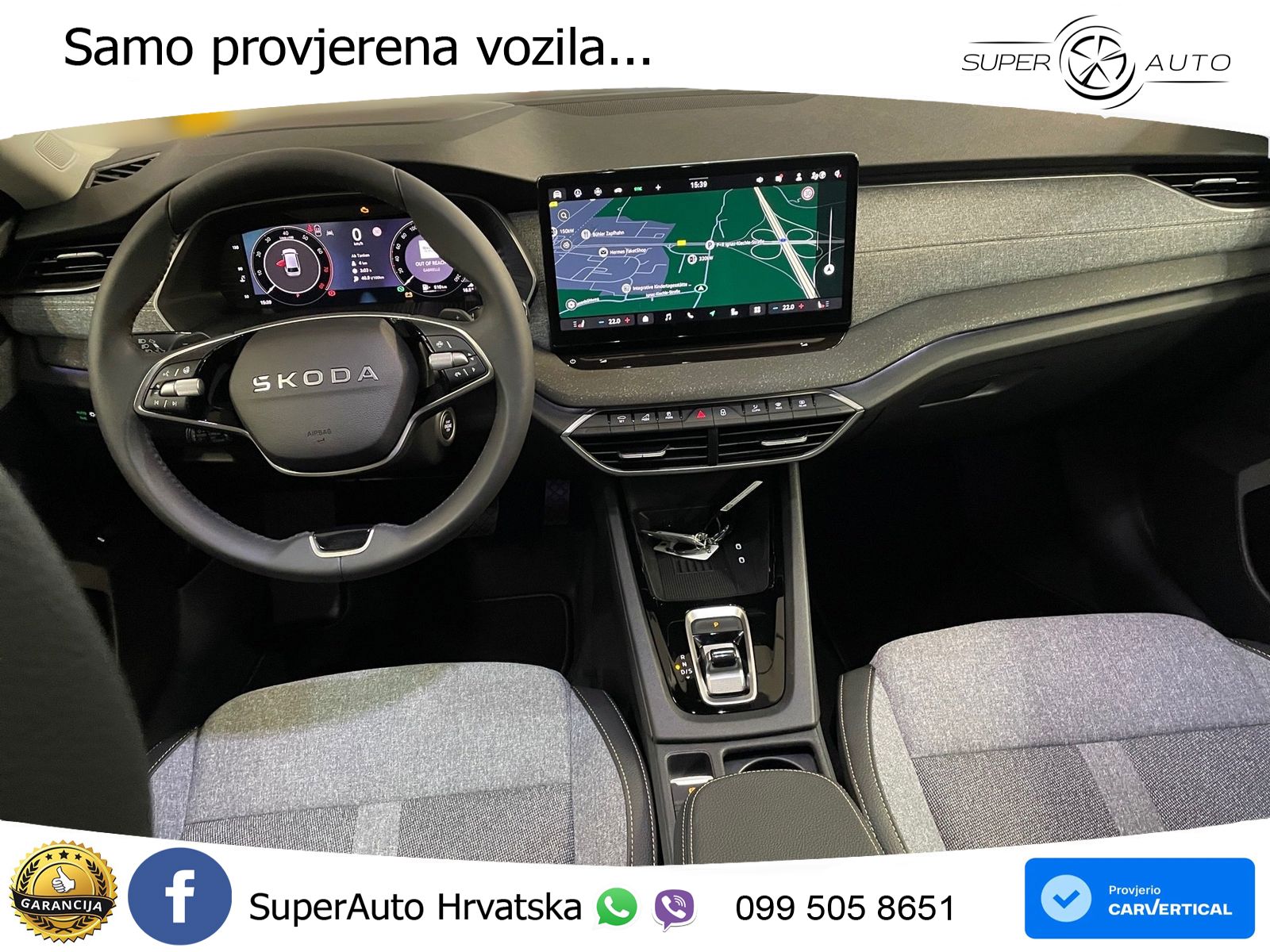 Škoda Octavia Combi 1.5 TSI (150 KS) DSG Selection MATRIX+GR SJED+KAM