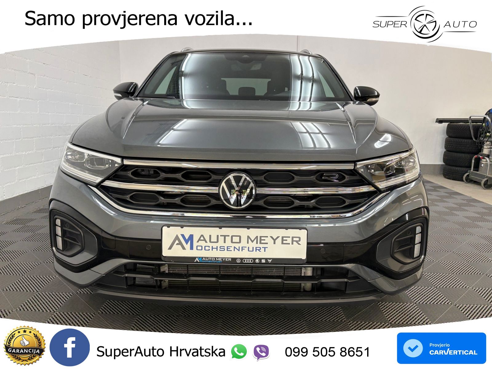 Volkswagen T-Roc 1.5 TSI (150 KS) DSG R-Line LED+GR SJED+ACC