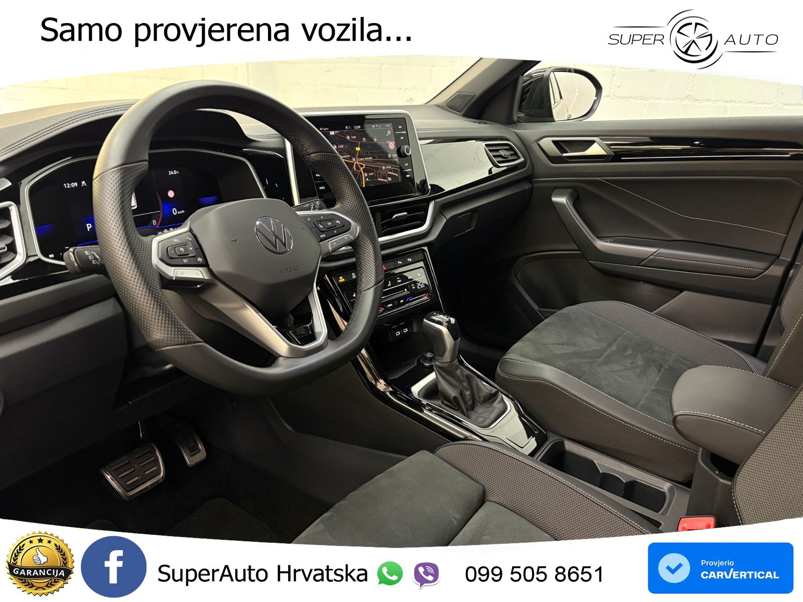 Volkswagen T-Roc 1.5 TSI (150 KS) DSG R-Line LED+GR SJED+ACC